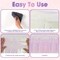 3 Pack 3.3x8.2 Feet Iridescent Transparent Foil Fringe Backdrop Curtains, Tinsel Streamers Birthday Party Decorations, Fringe Backdrop for Graduation Baby Shower Gender Reveal Disco Party